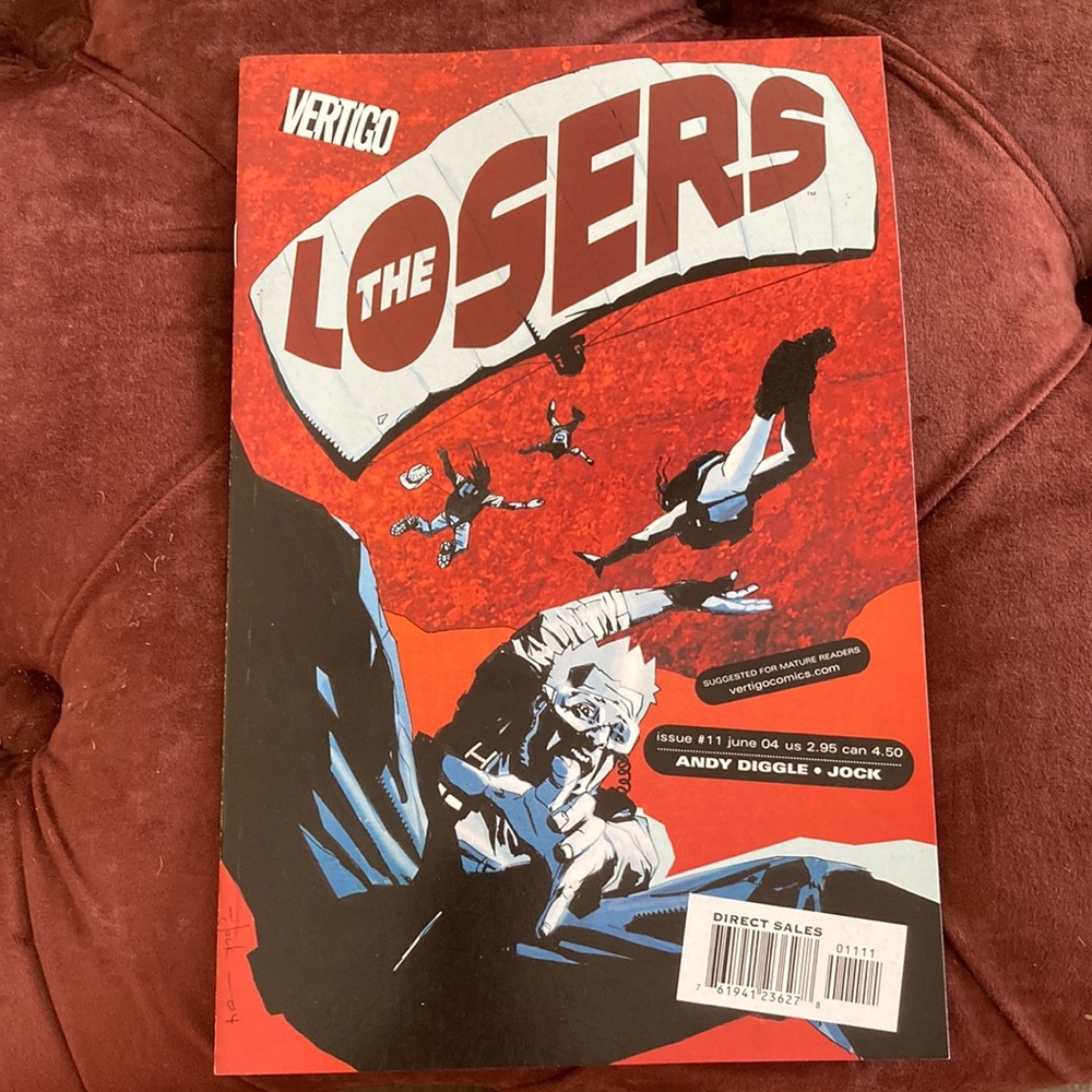 Vertigo The Losers Comic Issue #11 Mint Condition